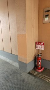 ハウスクリア岡山　駐車場柱修繕