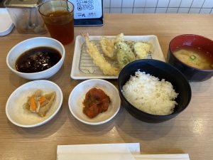 ハウスクリア岡山　ランチ　てんぷら一代倉敷店 