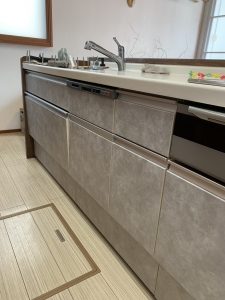 ハウスクリア岡山 キッチン リアテック修理